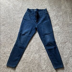Talbots Blue Pull-On Jeggings